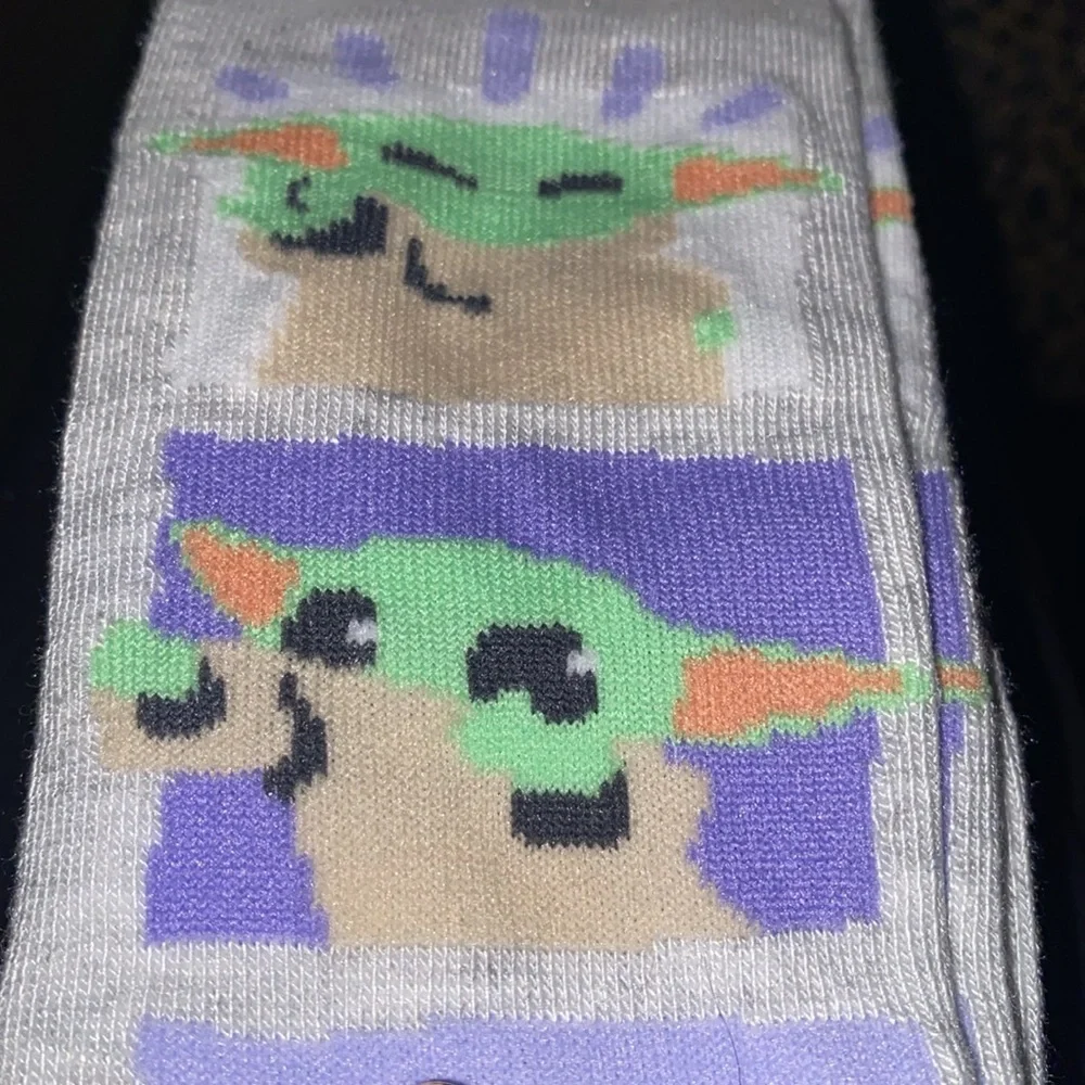 4 Pair Star Wars Baby Yoda Socks